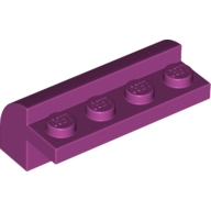 Lego kostka (kostička) 2x4x1 1/3 zakulacená nahoře, purpurová (4209748, 6022037)